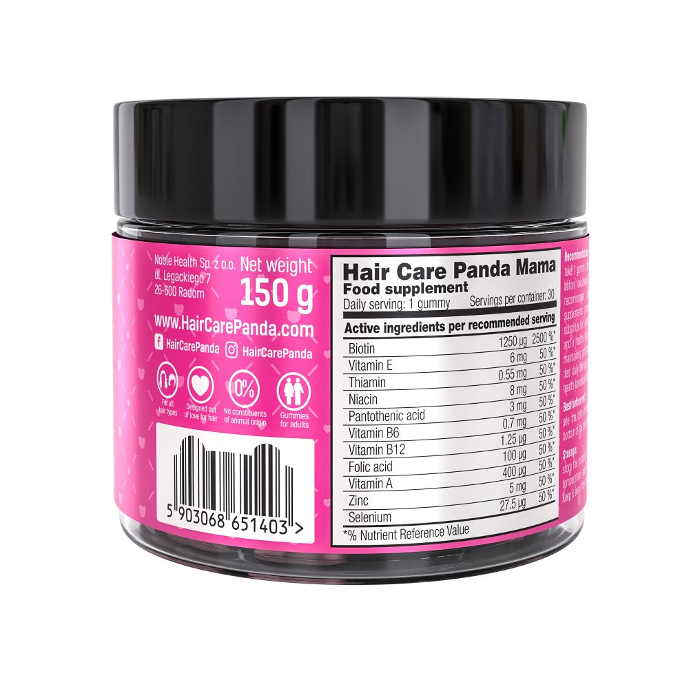 Hair Care Panda Vegan Gummies MAMA