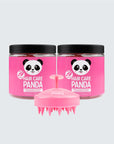 Hair Care Panda 2x Vegan Gummies + Scalp Massager
